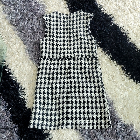 MANGO mini houndstooth dress - Picture 3 of 4